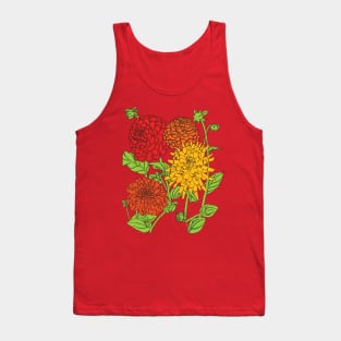 Dahlia Daydreams Tank Top